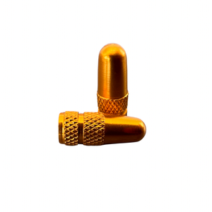 Presta Tubeless Valve Cups - Gold
