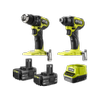 Ryobi 18V ONE+ HP Brushless Compact 2-Piece Kit