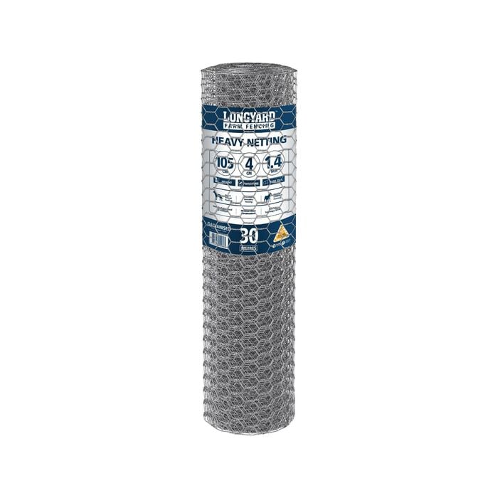 Longyard 105 x 4cm 1.4mm 30m Netting Wire