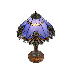 G&g Benita Periwinkle Table Lamp