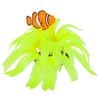 Kazoo Silicone Plant - Yellow Fern w/Clown Fish (19667)