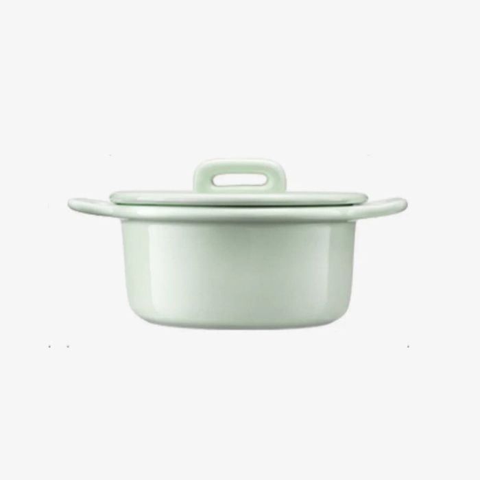 BUYDEEM Ceramic Double-ear Soup Bowl