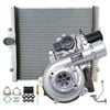 Upgrade Billet Turbo+24mm Intercooler+genuine Oil Feed Pipe For Toyota Landcruiser Prado Kdj120 / Kdj150