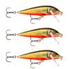 3x Rapala 5cm Countdown Sinking Hardbody Balsa Fishing Lures - Live Char