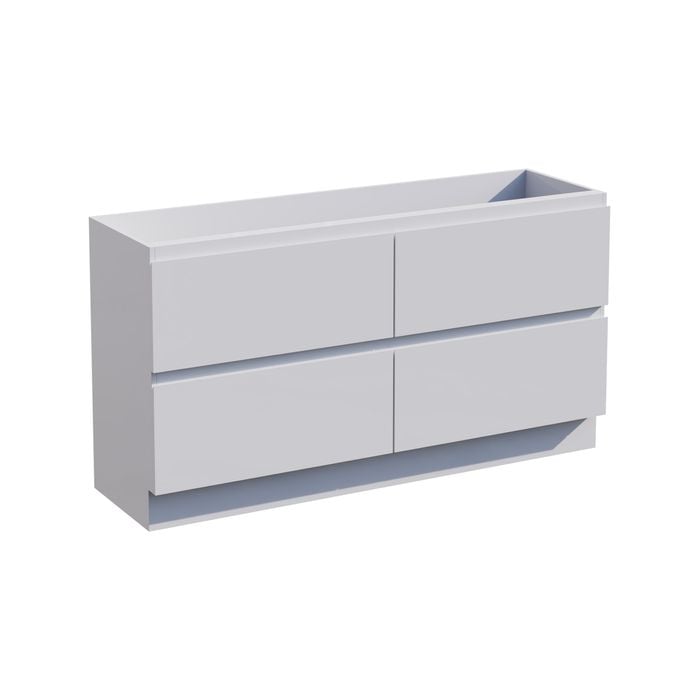 Stein 1500 x 450 x 810mm White Select Floor Standing Vanity - Cabinet Only