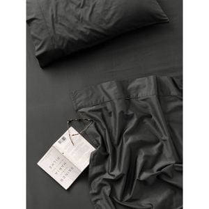 Linen House Augusta Magnet Cotton Sateen 500thc Sheet Set - Queen
