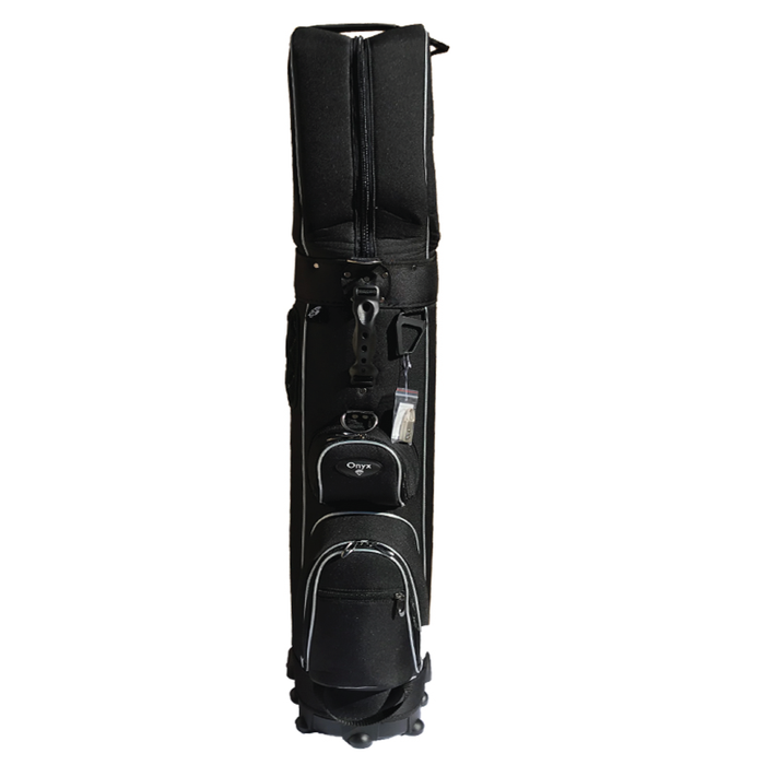 Onyx - Roller Golf Travel Bag – Black & Grey