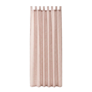 Windoware 120 x 223cm Pink Amara Sheer Tab Top Curtain - 1 Pack