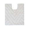 Softouch 57 x 50cm White Empire Cotton Contour Bath Mat