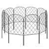 Mountview 10 Pack Steel Garden Border Fence