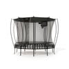 VULY Thunder 2 Large 13ft Springless Trampoline with Enclosure - Round Kids Trampolines With Shade Cover & Basketball Hoop