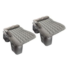 SOGA 2X Grey Ripple Inflatable Car Mattress