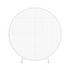 2M Round Backdrop Stand Wedding Background Decoration Party Flower Balloon Display