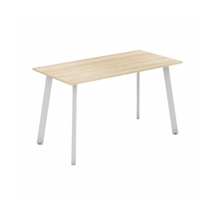 Olg Flare Bar Leaner White Frame New Oak Ravine Top L2400mm X W750mm