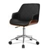 ALFORDSON Wooden Office Chair Black