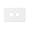 DETA X6 Two Gang Grid Plate