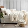 Renee Taylor Comfort T’s Organic Cotton Jersey Sheet Set Oatmeal Long Single