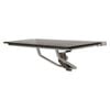 Metlam Australia 960mm x 400mm Designer Black Compact Laminate Folding Shower Seat