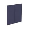 Kaboodle Berry Blue Modern Corner Base Cabinet Door - 2 Pack - Modern