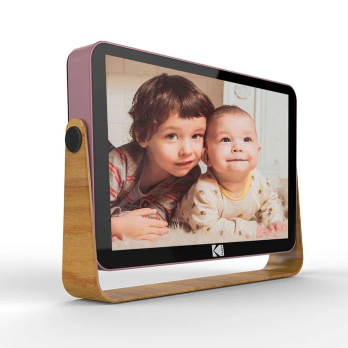 Kodak 10-inch Portable WiFi Digital Photo Frame RWF-108, 32GB Internal Storage Rose gold