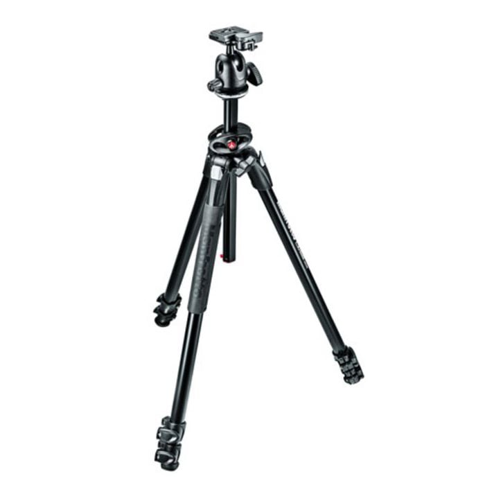 Manfrotto 290 Dual Aluminum Tripod With Ball Head