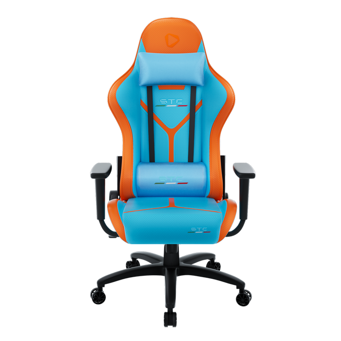 ONEX STC Tribute Hardcore Gaming Chair Blue Orange
