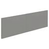 Kaboodle 950mm Smoked Grey Modern Overhead Door - 2 Pack