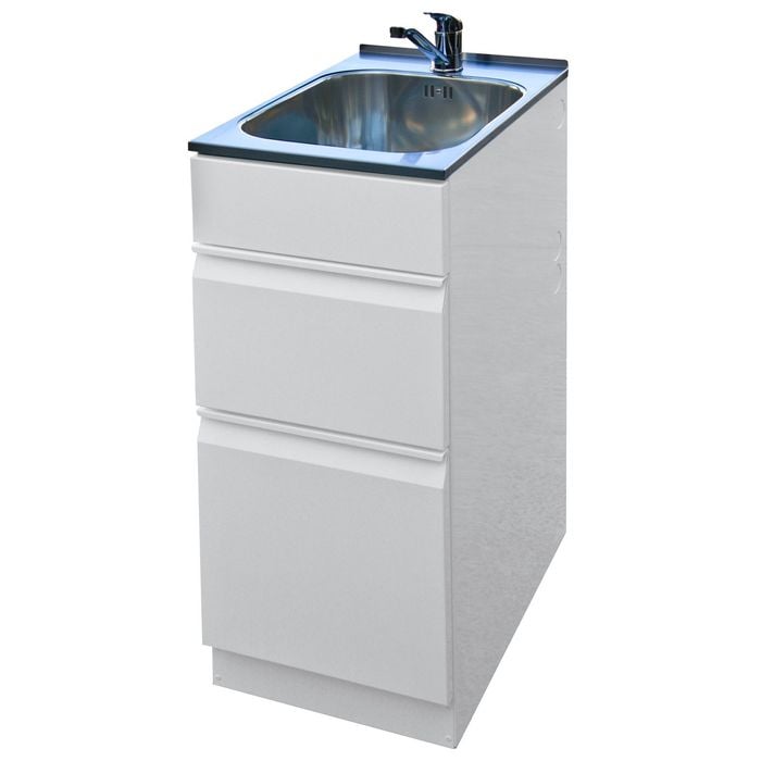 Dissco Laundry Tub Twin-Drawer  350x560mm