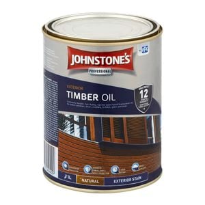Johnstone's 1L Natural Exterior Timber Oil - 1L