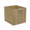 Flexi Storage Clever Cube Oak-Finish Corrugated Insert