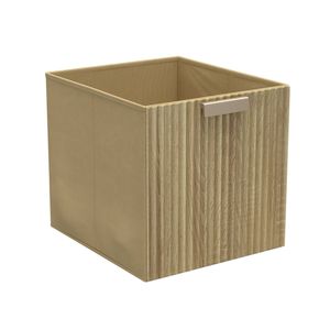 Flexi Storage Clever Cube Oak-Finish Corrugated Insert