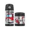 Thermos Funtainer 290Ml Food Container + 355Ml Drink Bottle Firetruck