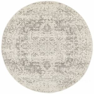 Sense 253 White Silver 240X240Cm Rug