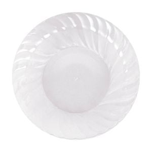 12x 6pc Partyware Heavy Duty Reusable Bowls Set Tableware 190mm Clear
