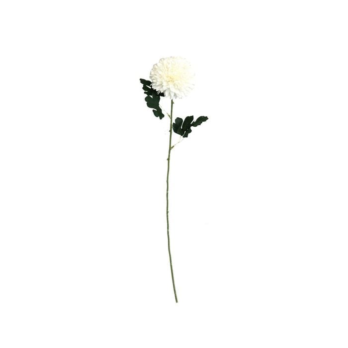 55cm White Dahlia Artificial Flower