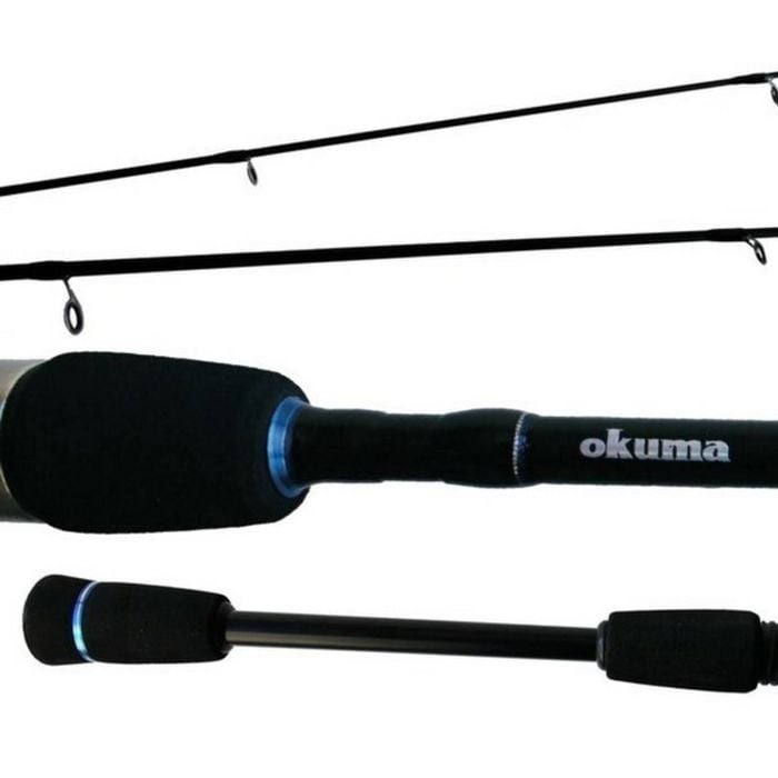 7ft Okuma Sakana 10-20lb Graphite Spin Rod - 2 Piece Spinning Rod with Split Grip