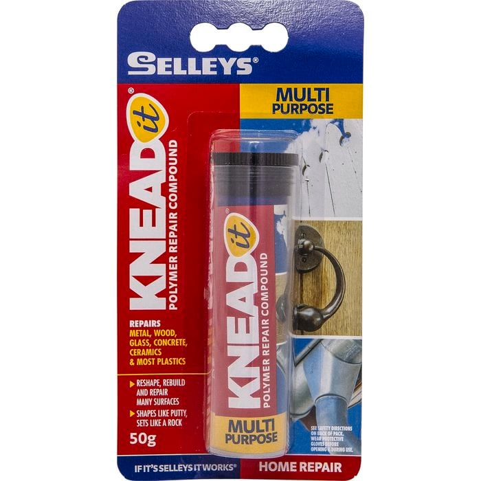 Selleys 50g Knead It Multipurpose Polymer Repair System