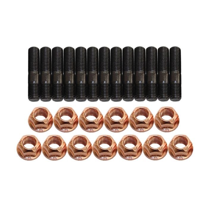 High Tensile Exhaust Manifold & Turbo Stud Kit For Nissan Navara D22 Yd25 2.5l