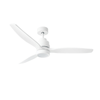 Eli & Co. Lighting Solace 52'' DC Ceiling Fan with LED Light & Remote Timer - White