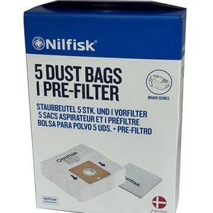 Geniune Nilfisk Bravo Vacuum Cleaner Bags  #30050002