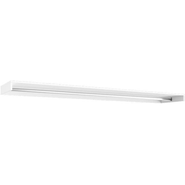 Lugna 2400mm White Hat Shelf