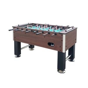 Leaf Living Kicksy 5ft Solid Wood Foosball Table, Steel Rods, Abs Players, Anti-slip Handles, Stable Build