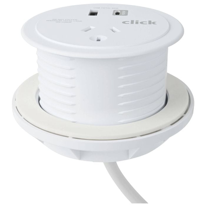 Click Desktop Power Grommet PD65W
