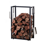 Scandia Log Storage With Fire Tool Set