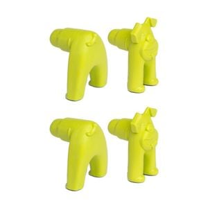 2x 2pc West Paw Toppl Stopper Pet Dog Feeding Accessory Granny Smith