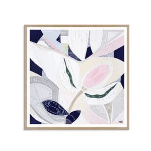Artist Lane "Wild Flower Ranges 1 " by Ani Ipradjian - 76x76cm Timber Framed Print