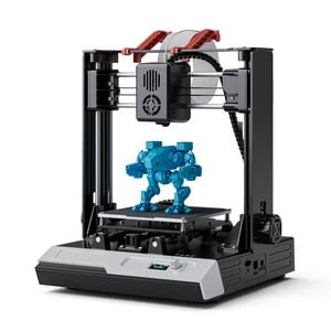 Advwin 3d Printer For Beginner, With 120mm/s High Speed, 100³ Mm Print Size, Heated Build Plate, Fan, Lcd, Suit 1.75mm Pla/tpu