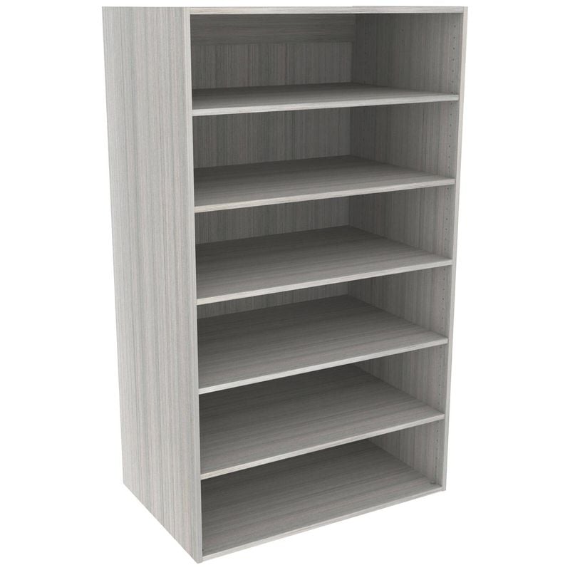 Lugna 1536 x 900 x 580mm Mist Ready to Assemble Robe Insert 5 Shelf Unit