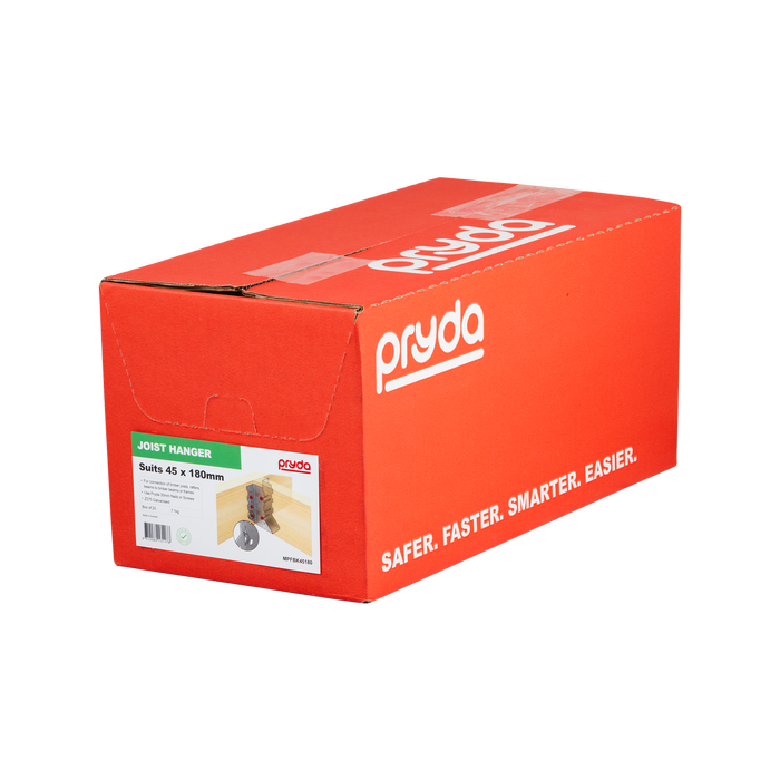 Pryda Joist Hanger - To Suit 45 x 180mm - 20 Pack