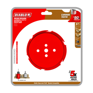 Diablo 117mm Demo Demon Carbide Teeth Rough-In Hole Saw